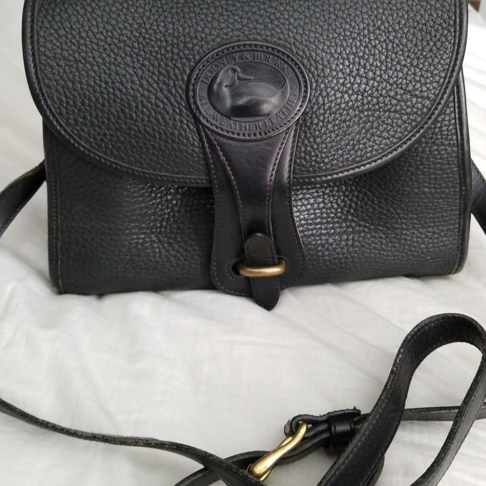 Black on black  Shoulder purse
